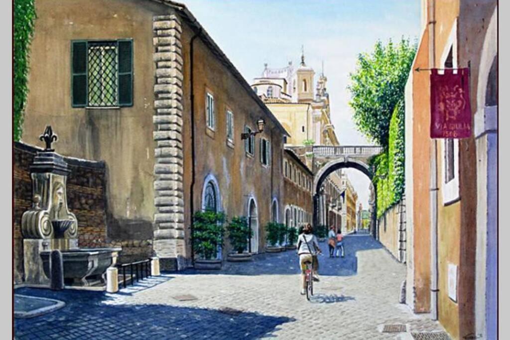 Maison Barchetta In Via Giulia - Piazza Navona Řím Exteriér fotografie